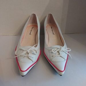 Fornarina White and Pink Women's Shoes